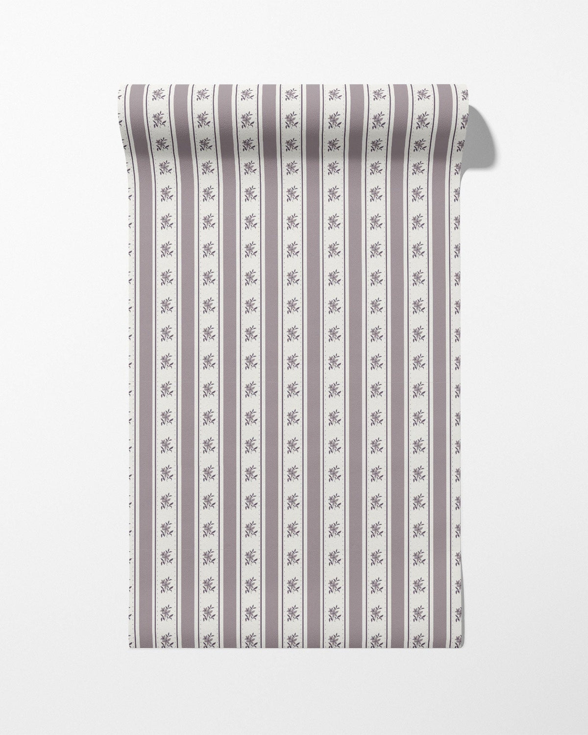 Glasshouse Stripe in Faded Mulberry