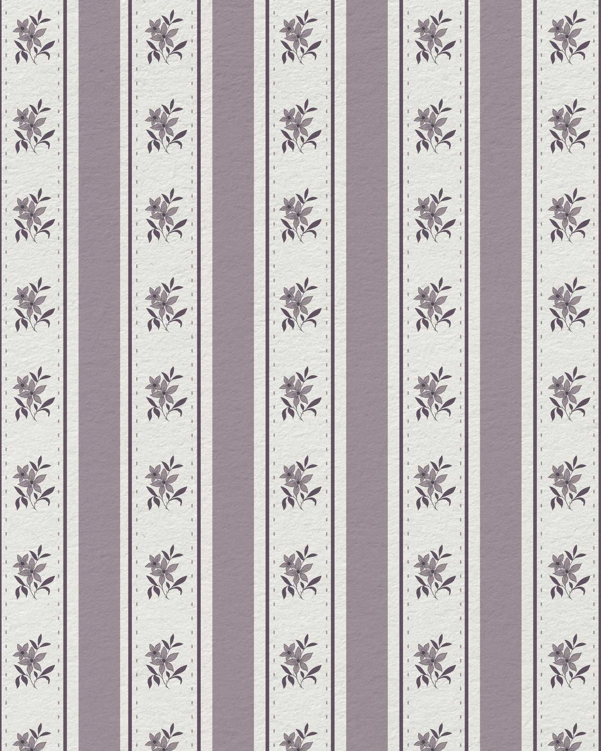 Glasshouse Stripe in Faded Mulberry