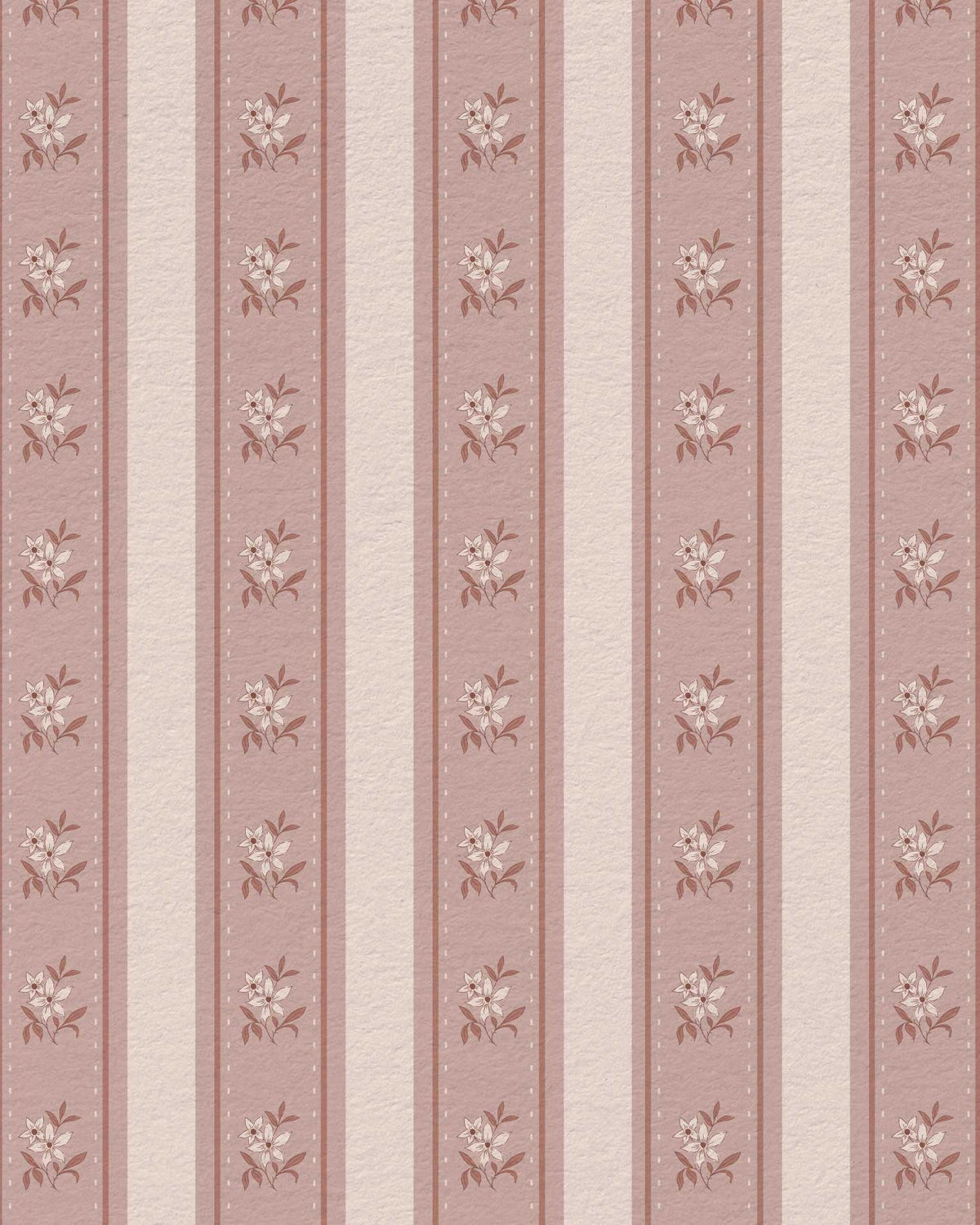 Glasshouse Stripe in Old Rose Clay