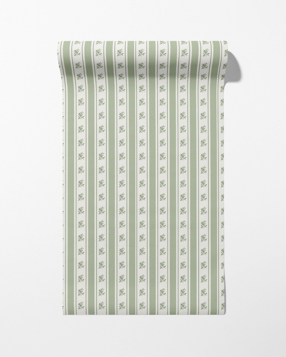 Glasshouse Stripe in Olive Feather