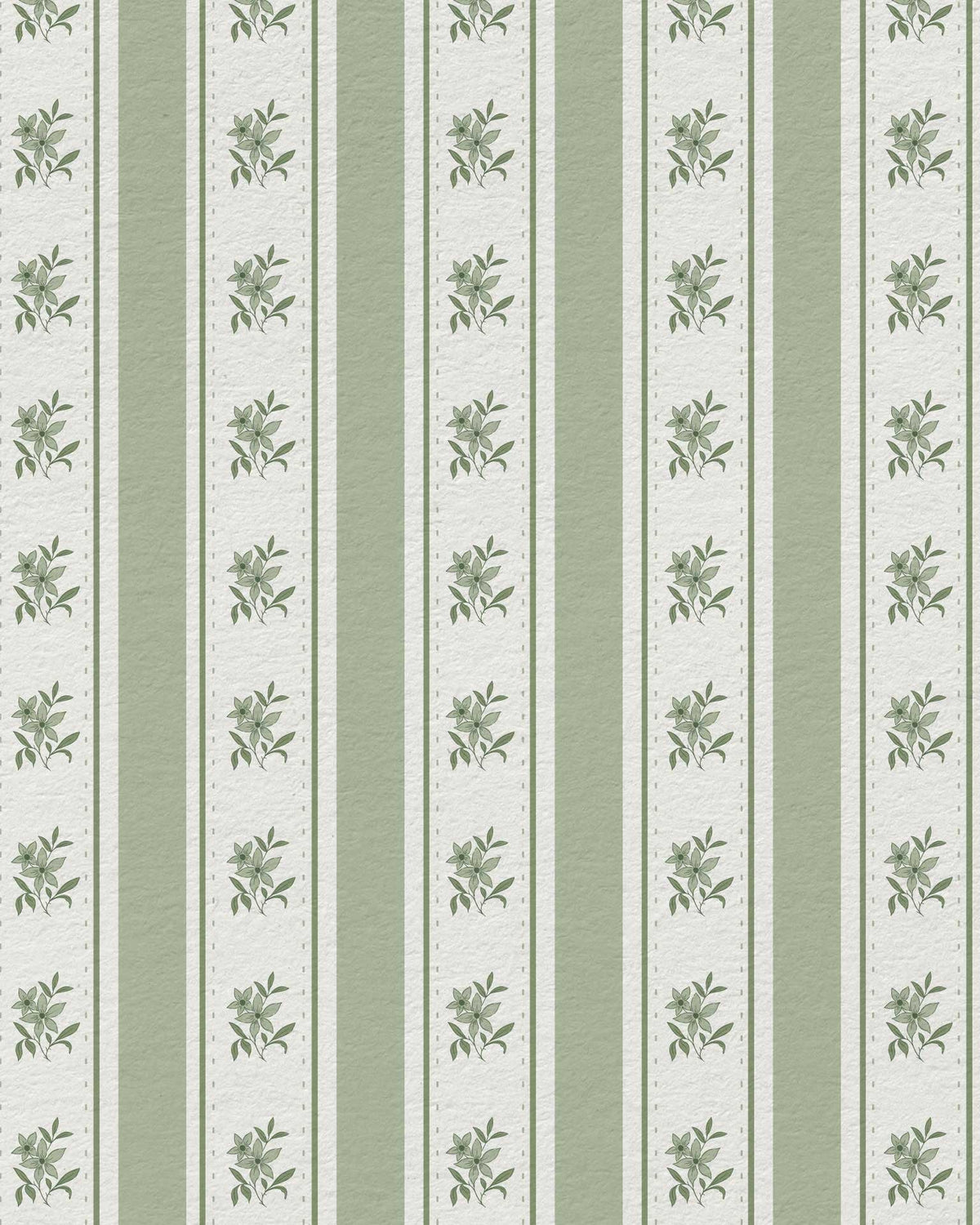 Glasshouse Stripe in Olive Feather