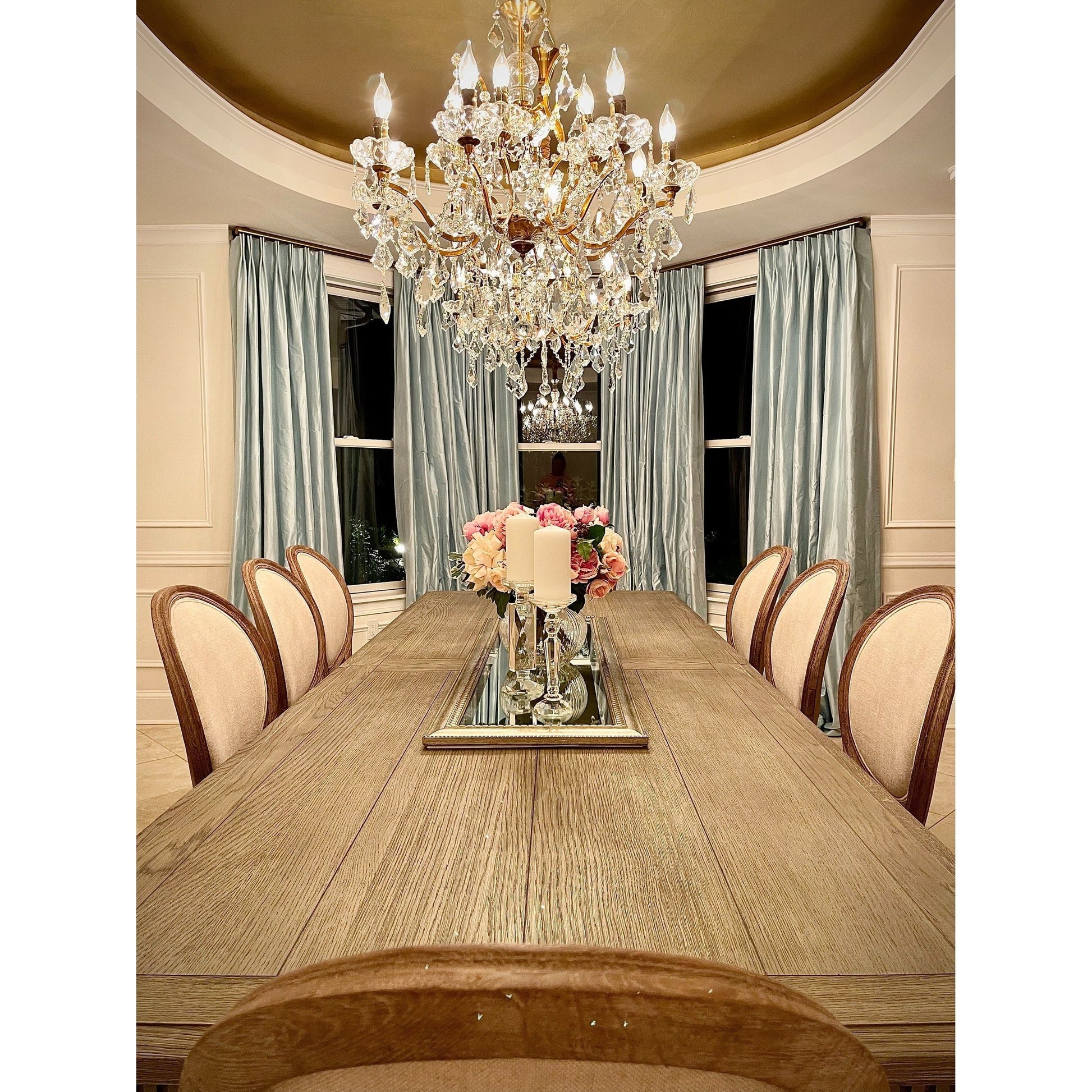 15 Light Rococo Maria Theresa Crystal Chandelier - Italian Concept - 