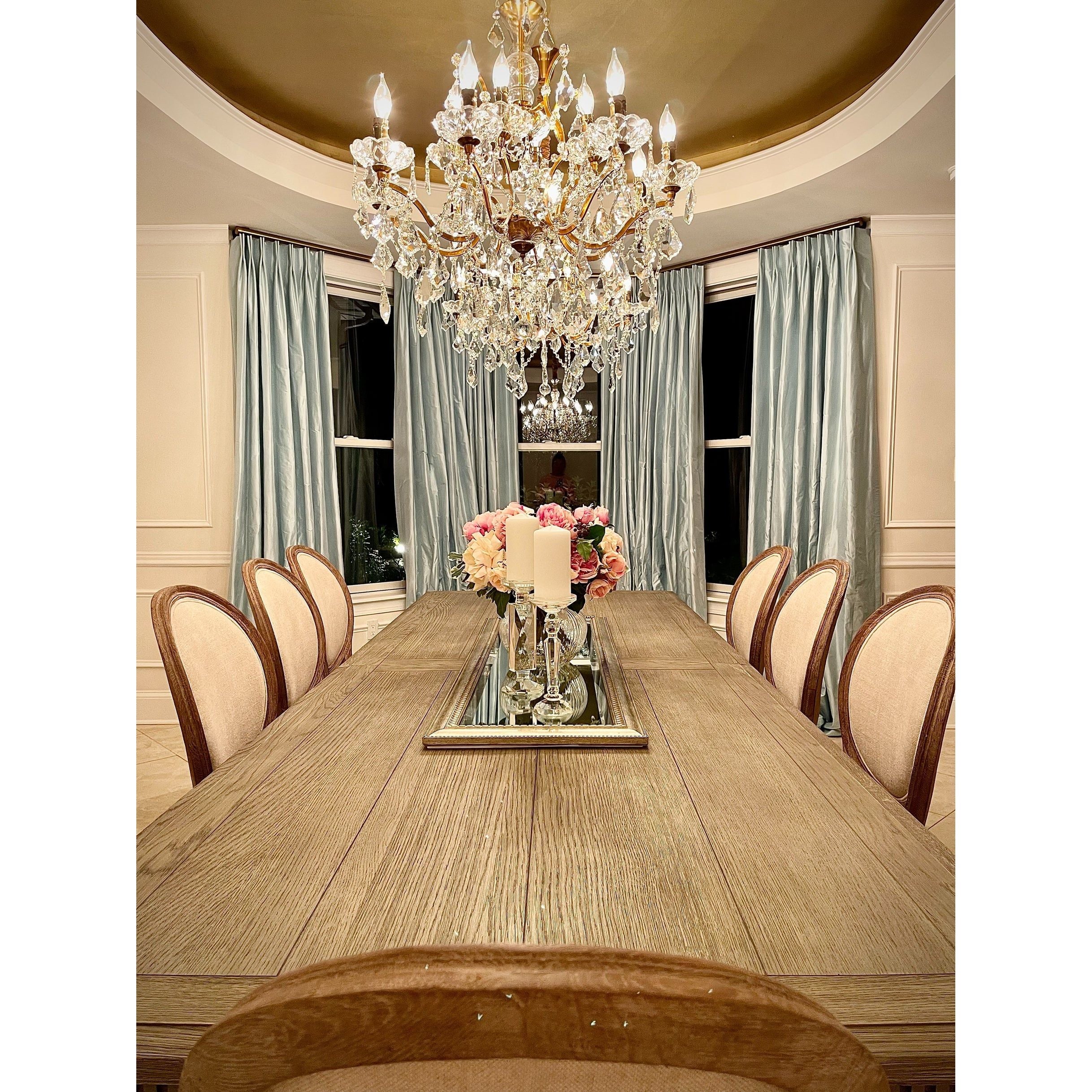 15 Light Rococo Maria Theresa Crystal Chandelier - Italian Concept - 