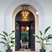Anthropology Round Tubular Pendant Light - Italian Concept
