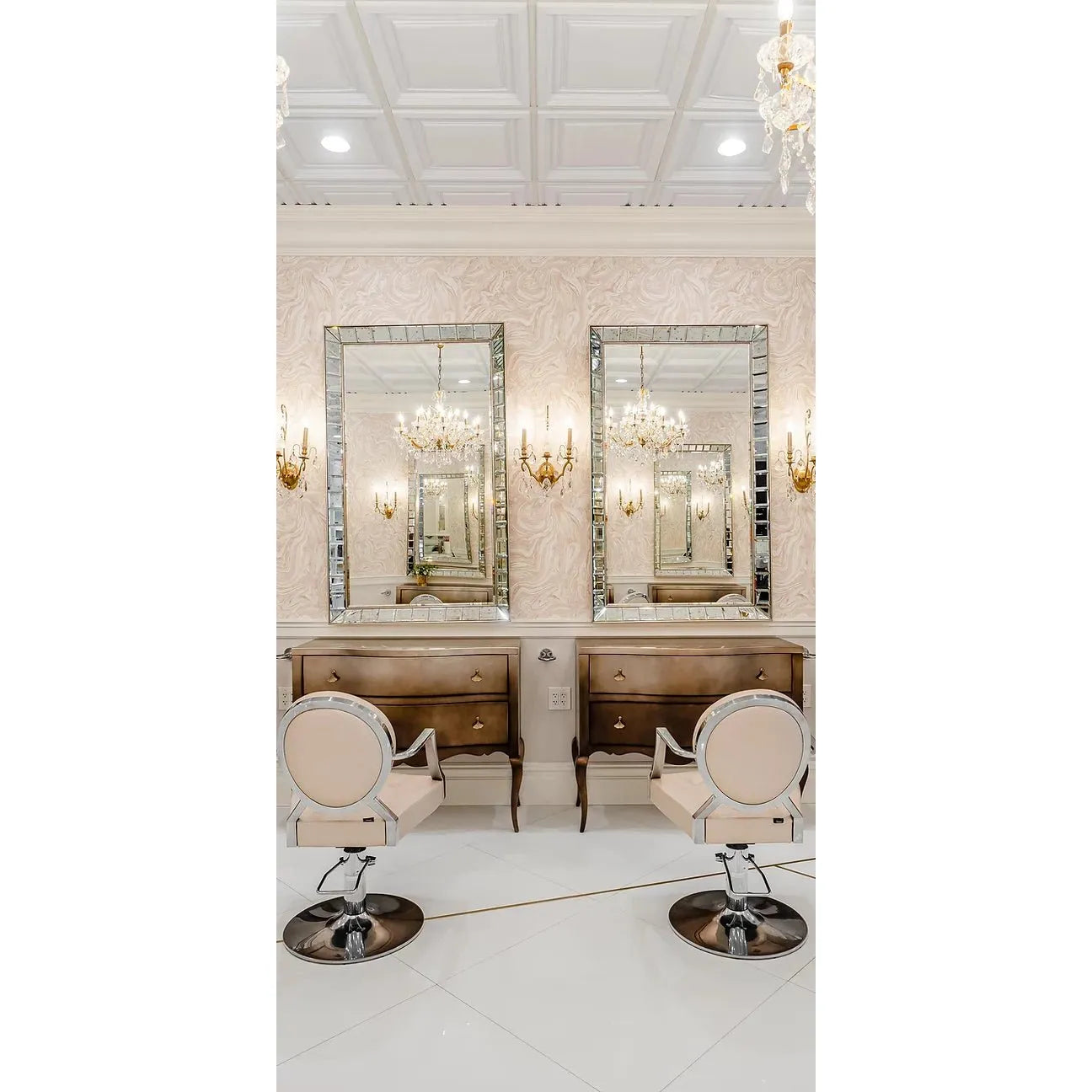 15 Light Rococo Maria Theresa Crystal Chandelier - Italian Concept