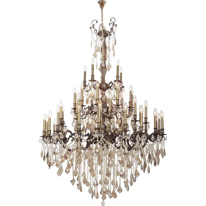 80”w Santa Barbara Crystal Chandelier - Italian Concept