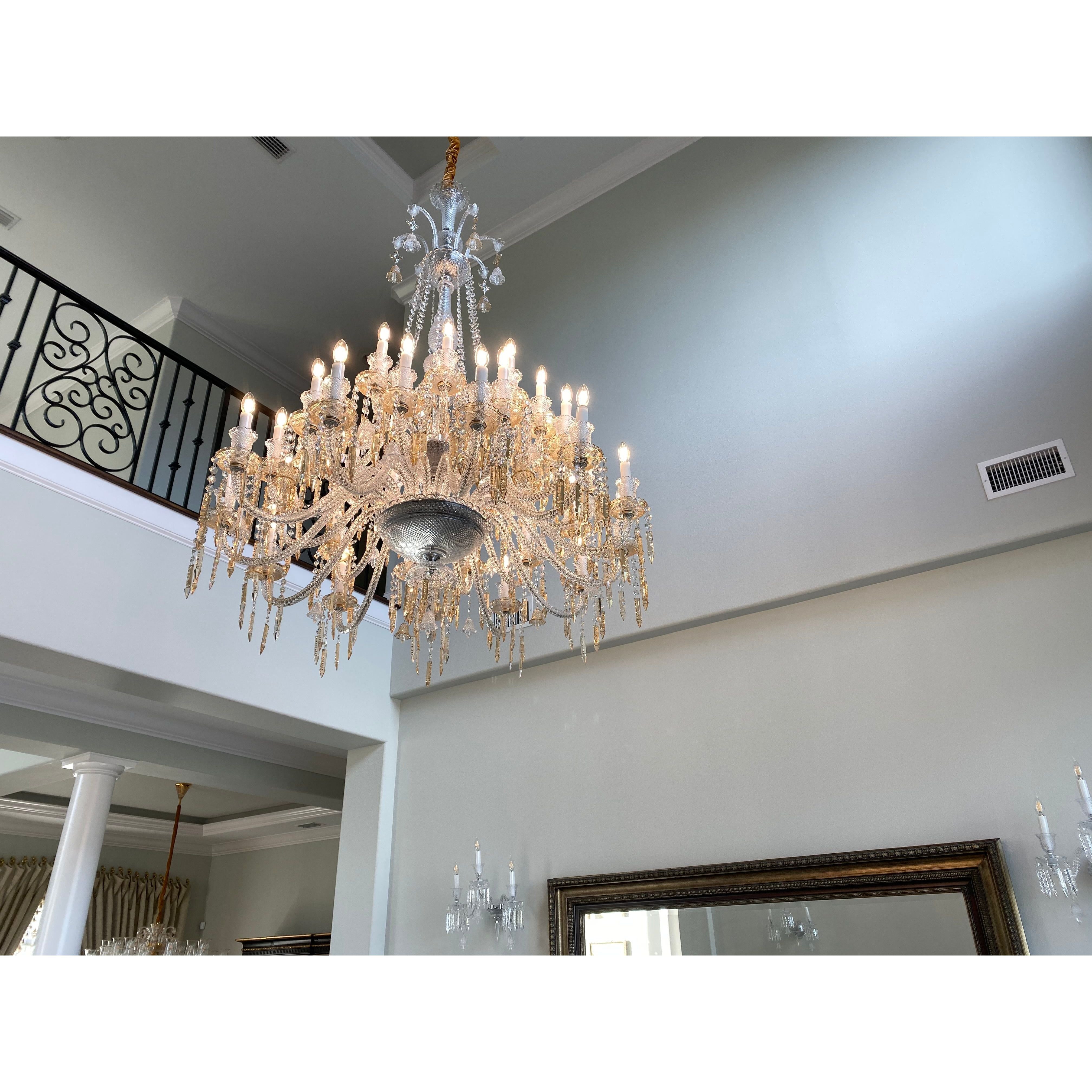 36 Light Antoinette Crystal Chandelier - Italian Concept - 
