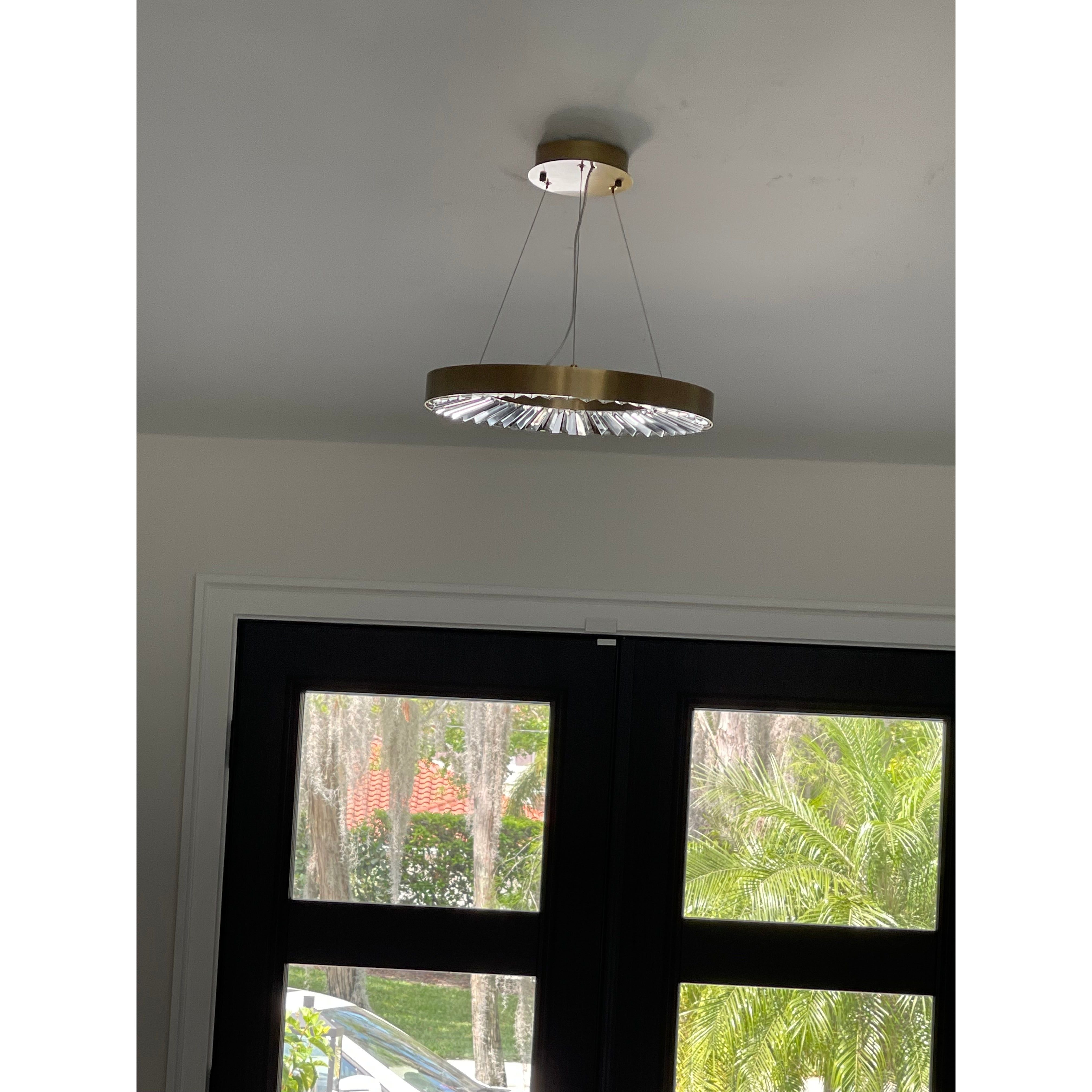 Liam Round Ring LED Chandelier - Italian Concept