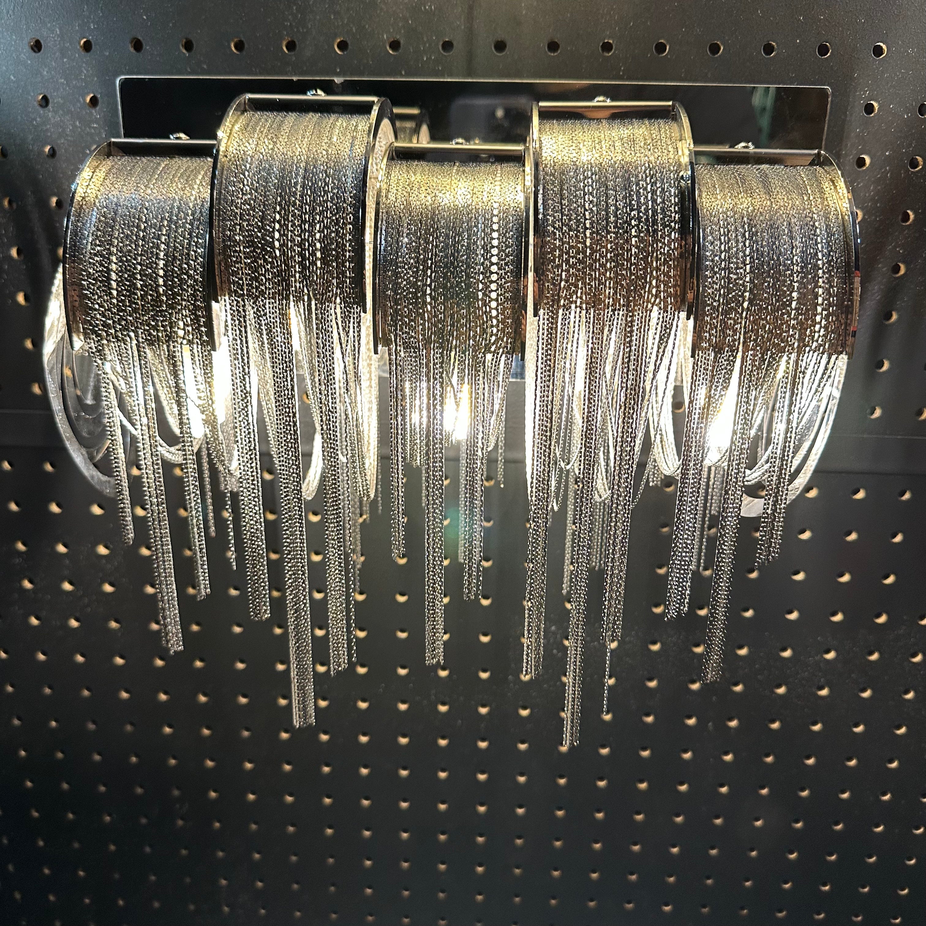 Allora Chain Link Wall Sconce - Italian Concept