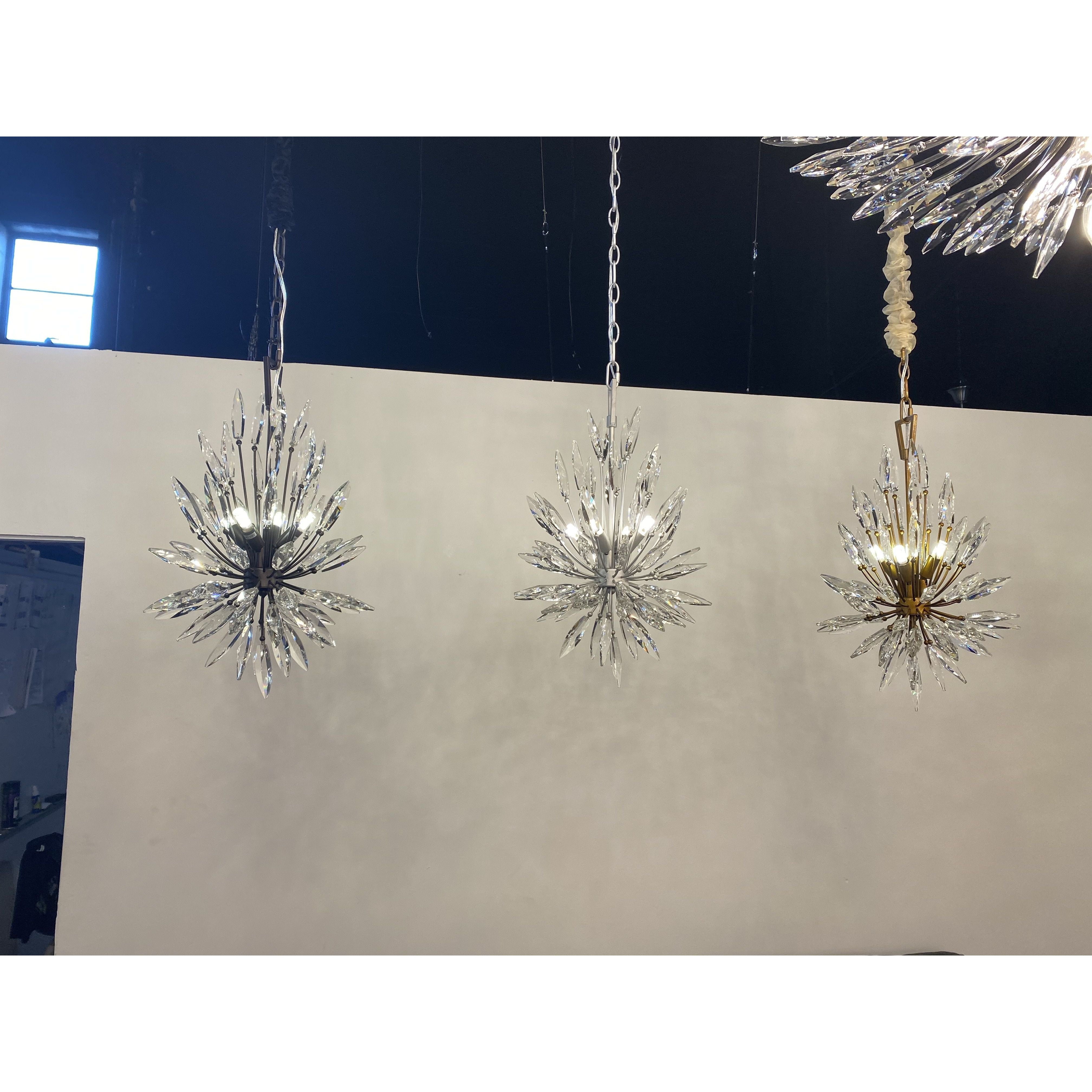 Lily Starburst Sputnik Crystal Pendant Light - Italian Concept