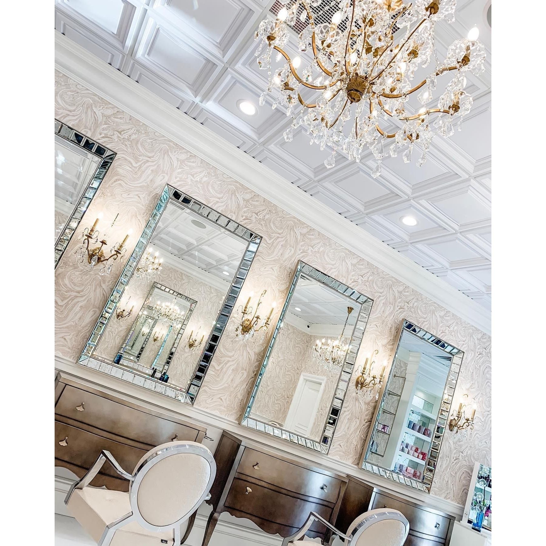 15 Light Rococo Maria Theresa Crystal Chandelier - Italian Concept