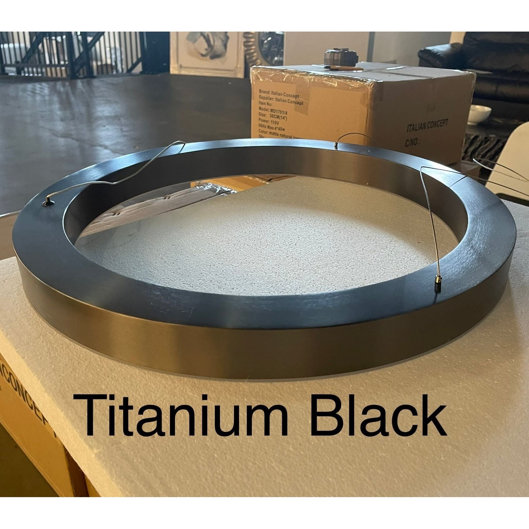 Liana Round 3-Ring LED Chandelier - Italian Concept