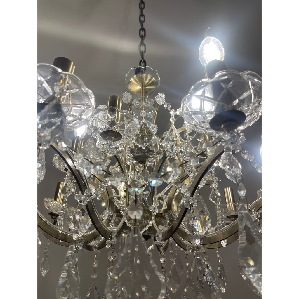 15 Light Rococo Maria Theresa Crystal Chandelier - Italian Concept