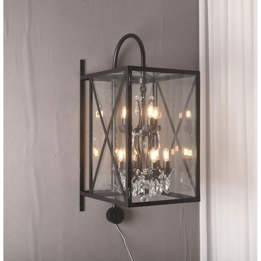 Outdoor Sconce Large Rococo Crystal Chandelier - Chandelier