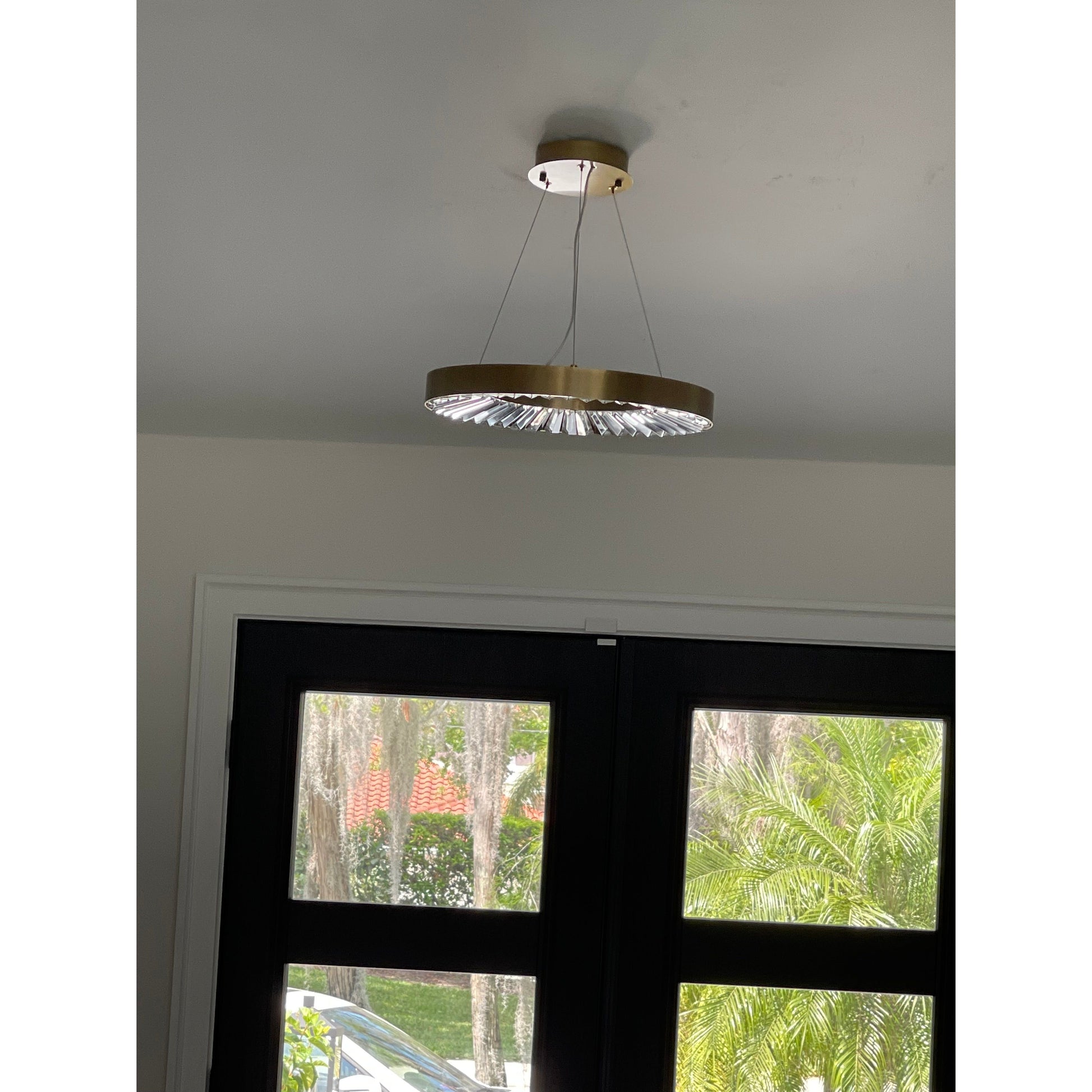 Liam Tiered Round Ring LED Chandelier - Italian Concept