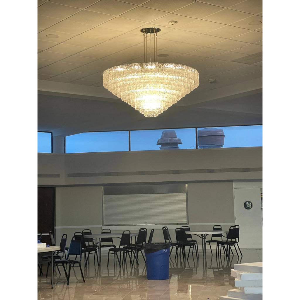 Giovanni Grande 65"W Round Murano Glass Chandelier LT-17434 - Italian Concept - 