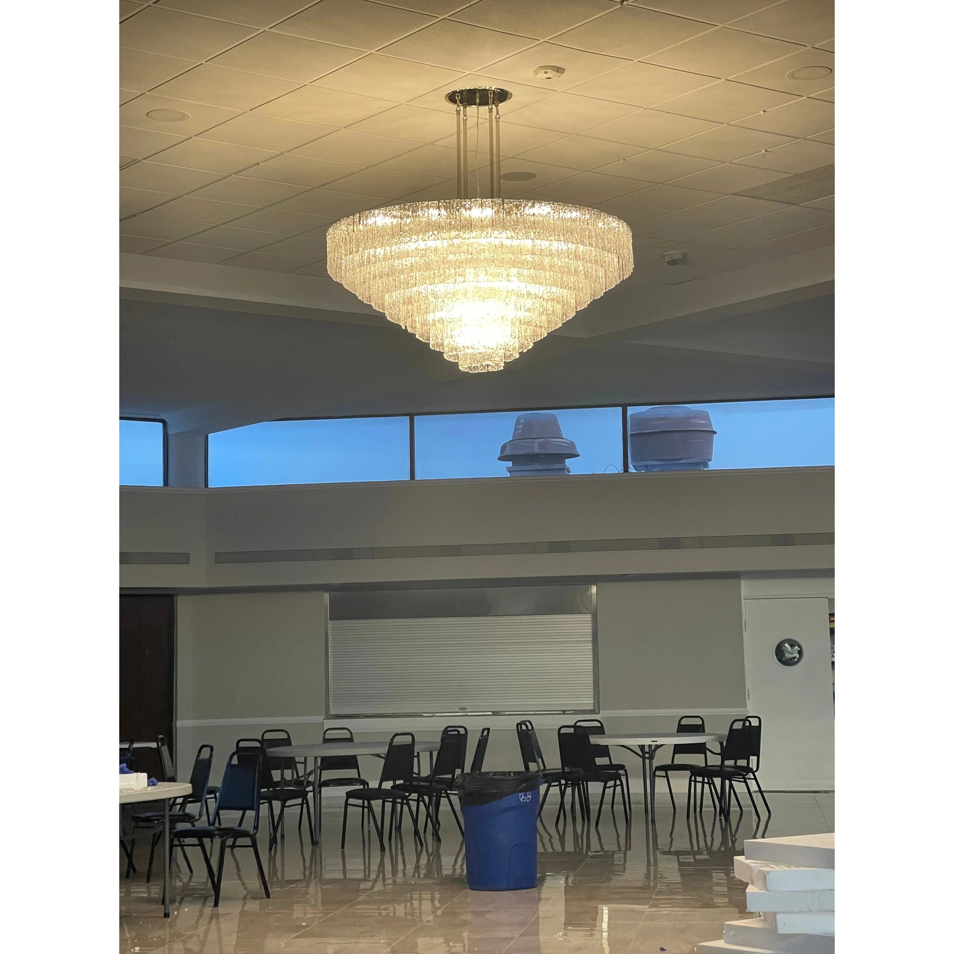 Giovanni Grande 65"W Round Murano Glass Chandelier LT-17434 - Italian Concept - 