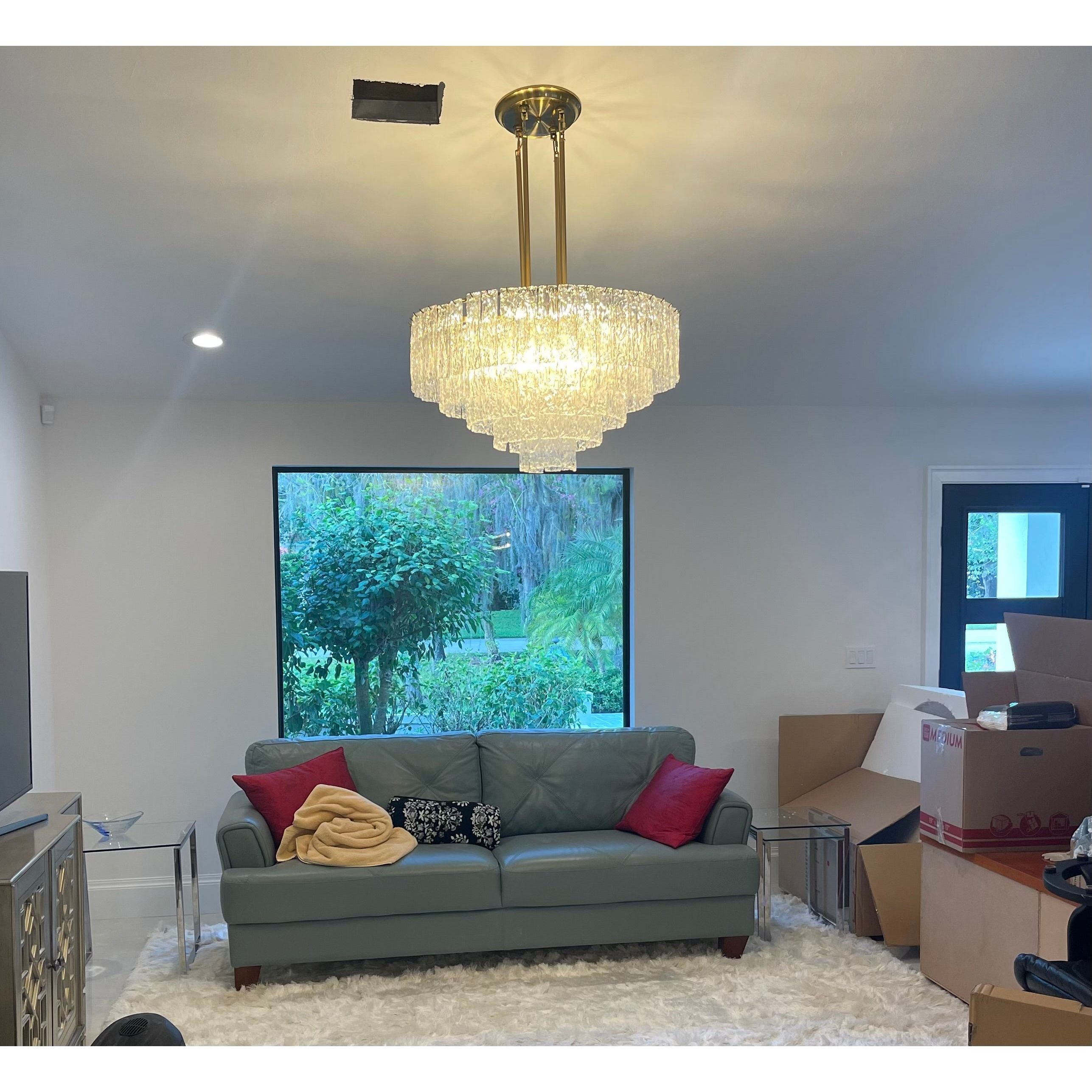 Giovanni Grande Round Murano Glass Chandelier LT-17434 - Italian Concept