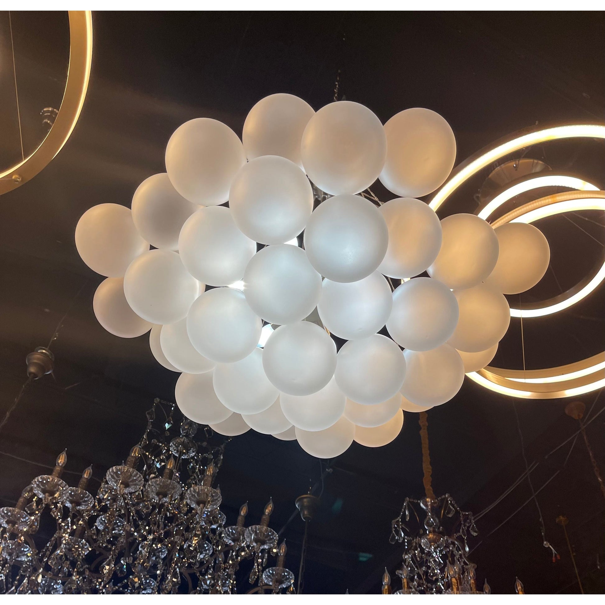Blanket Glass Globe Pendant Chandelier - Italian Concept -