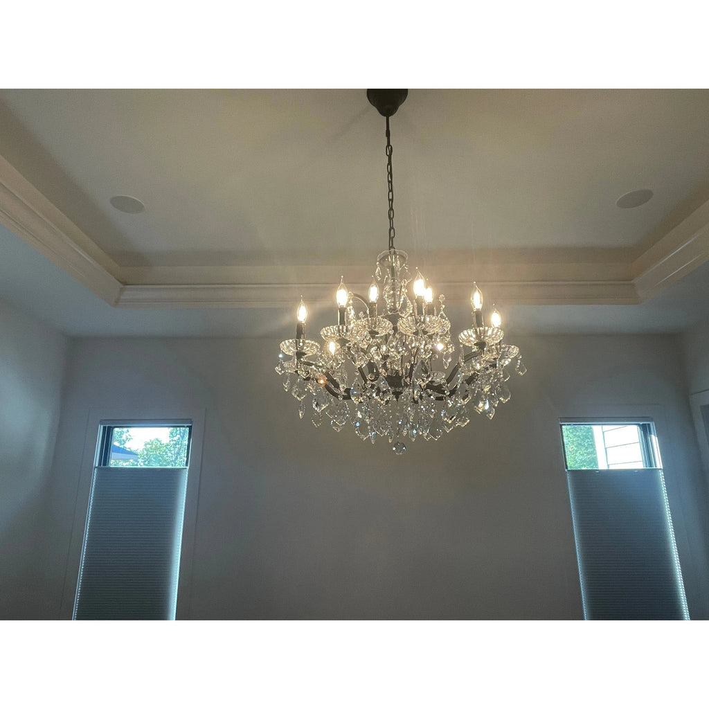 18 Light Maria Theresa Crystal Chandelier - Italian Concept