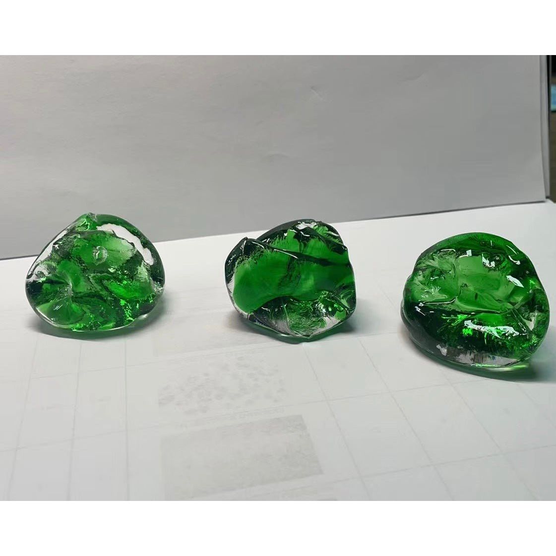 Rainfall Glass Gem Stone Chandelier - Italian Concept