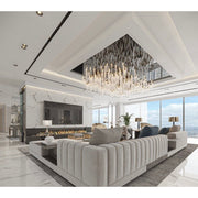 Estrella Rain Square Cluster Pendant Light - Italian Concept