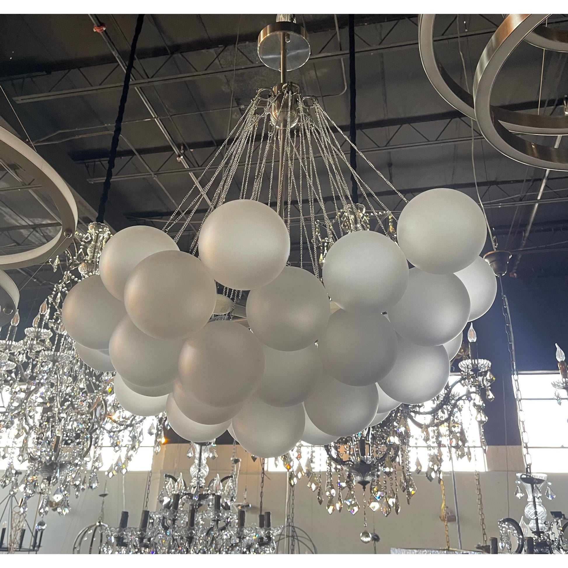 Blanket Glass Globe Pendant Chandelier - Italian Concept -