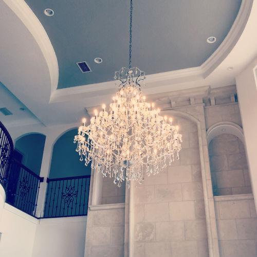 50 Light 60” Rococo Maria Theresa Crystal Chandelier - Italian Concept - 