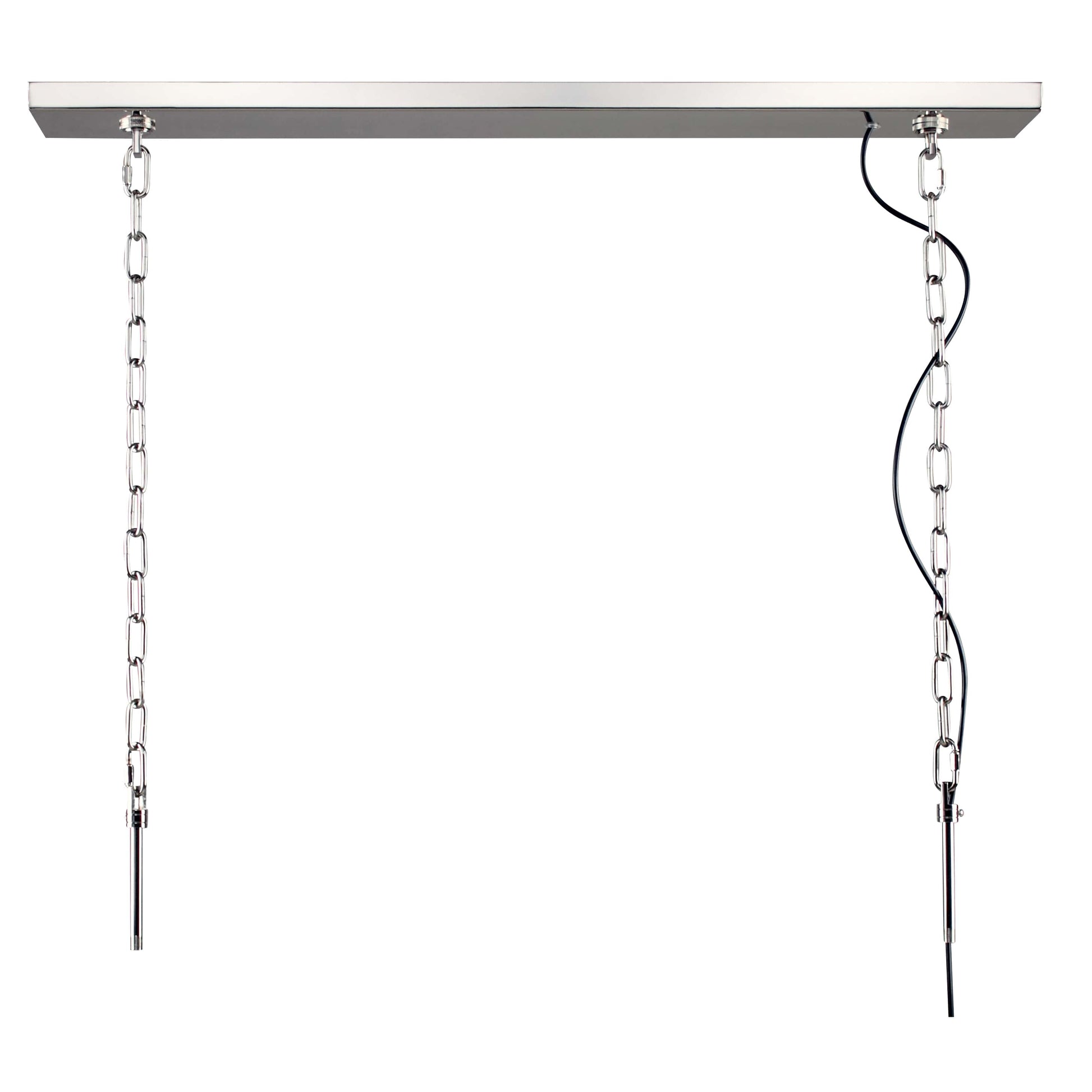 Apex Odeon Rectangular Fringe Crystal Chandelier - Italian Concept - 