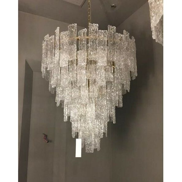 Giovanni Cascade Tiered Murano Glass Chandelier - Italian Concept