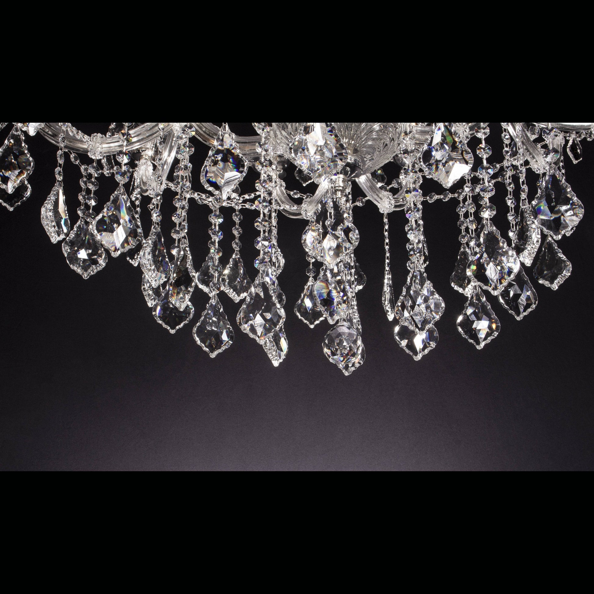 Leyla Maria Theresa 55 Light Crystal Chandelier - Italian Concept - 
