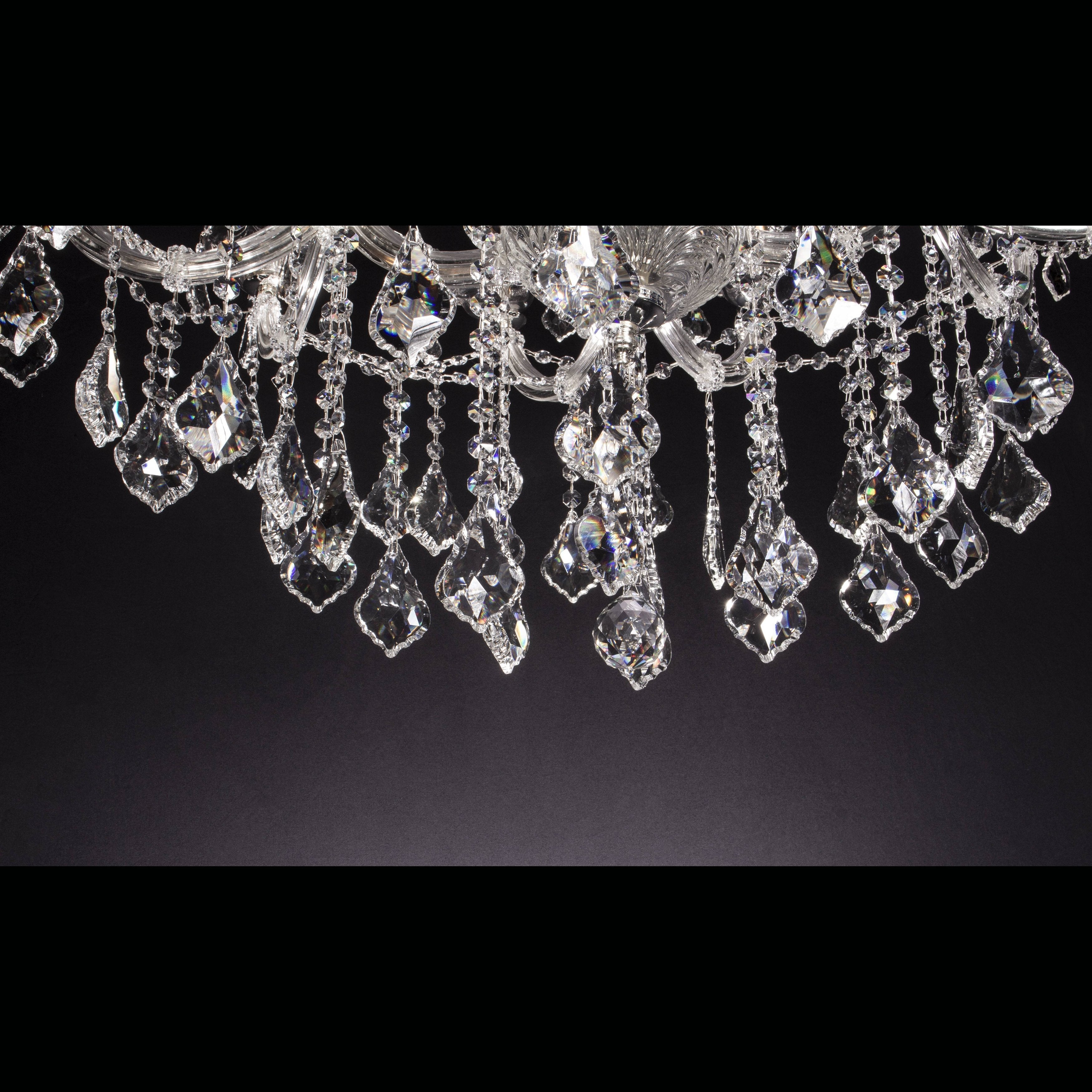 28 Light Maria Theresa Crystal Chandelier - Italian Concept