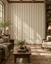 Moulding Line Wallpaper in Cool Taupe
