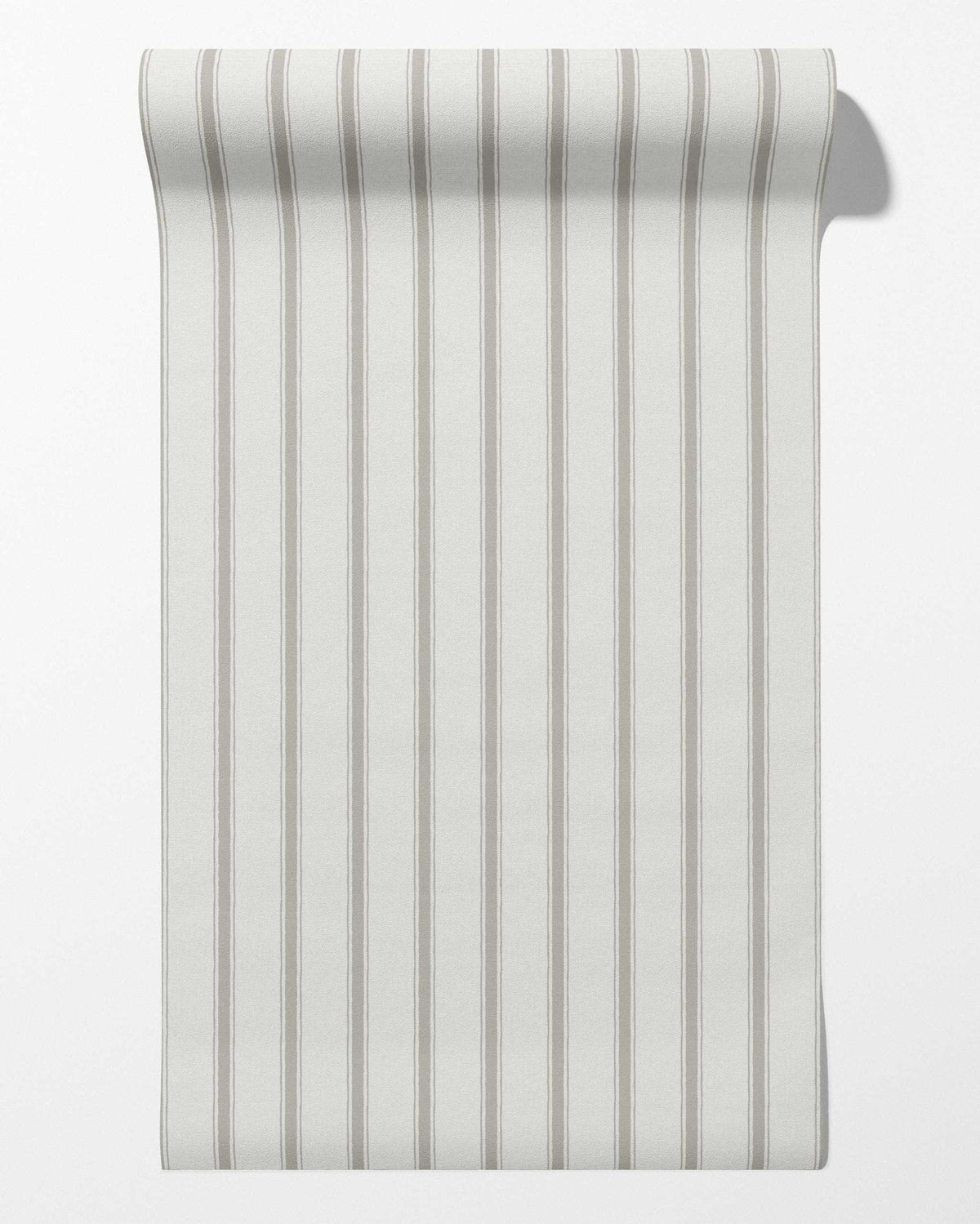 Moulding Line Wallpaper in Cool Taupe