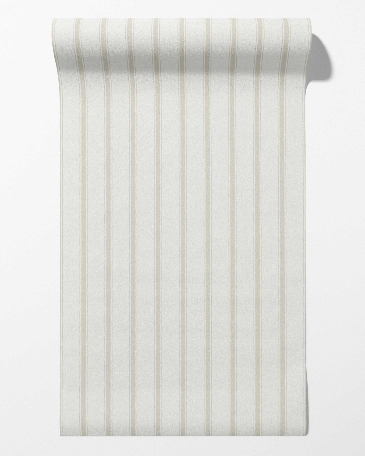 Moulding Line Wallpaper in Pale Cream