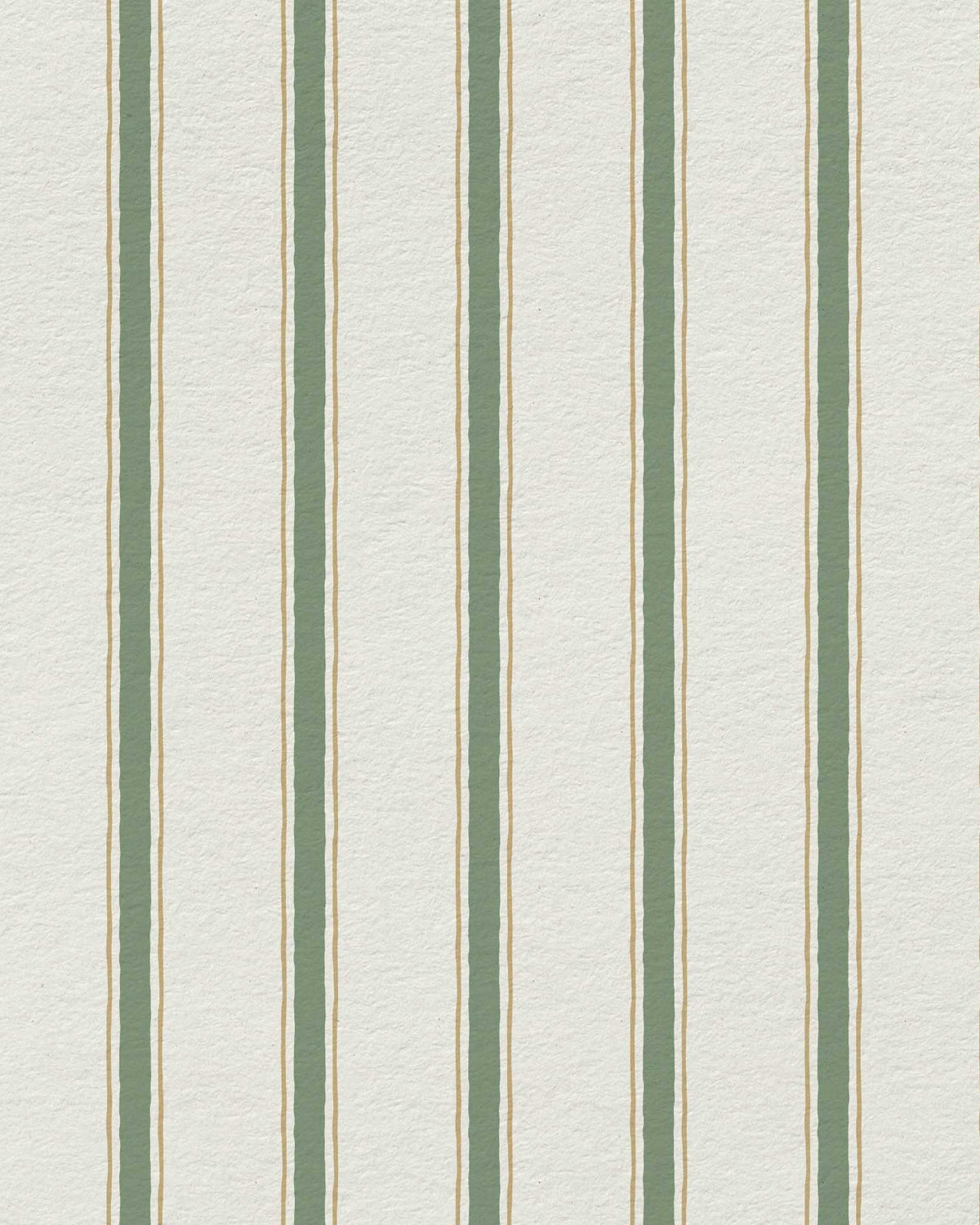 Moulding Line Wallpaper in Soft Sage