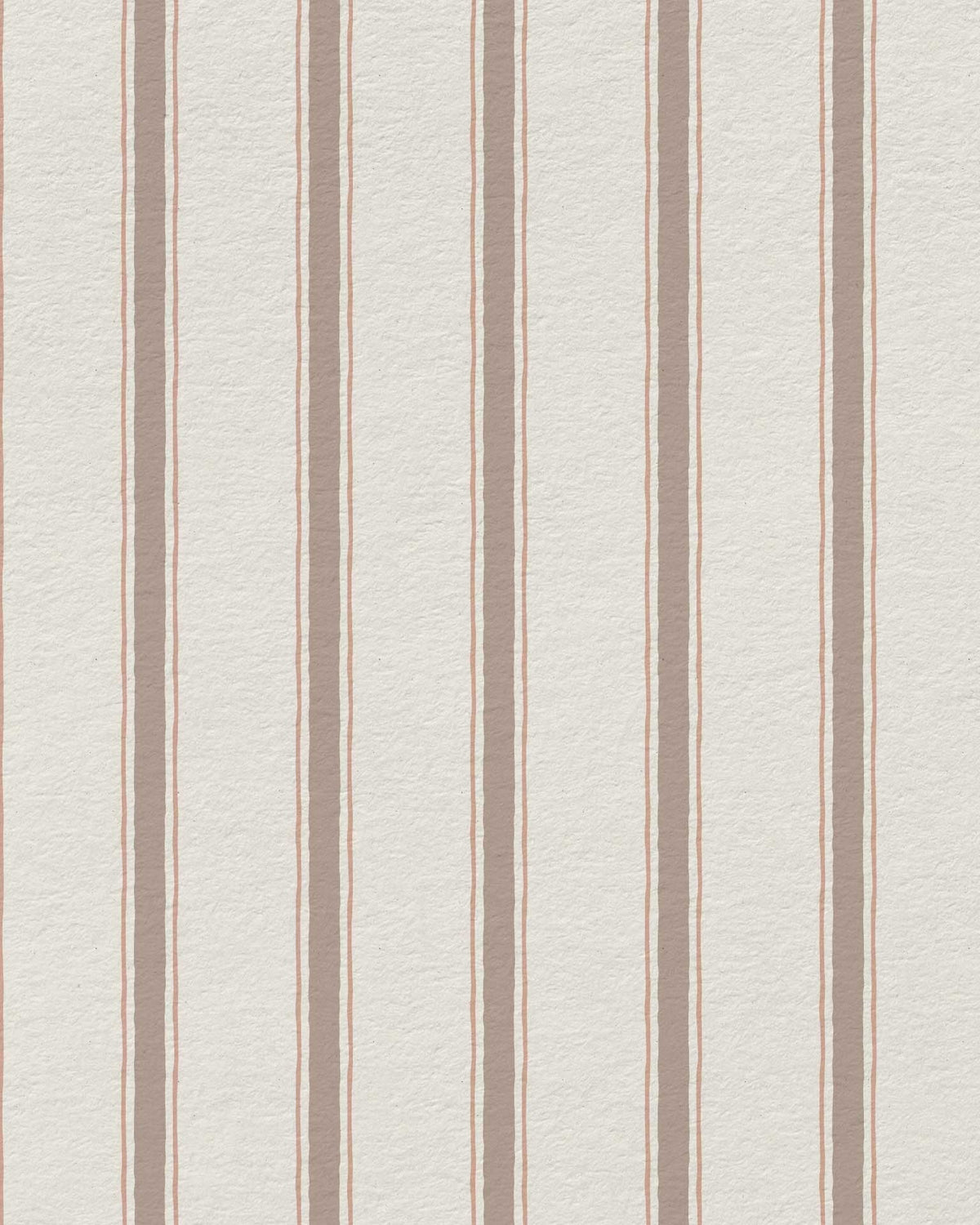Moulding Line Wallpaper in Vintage Rose