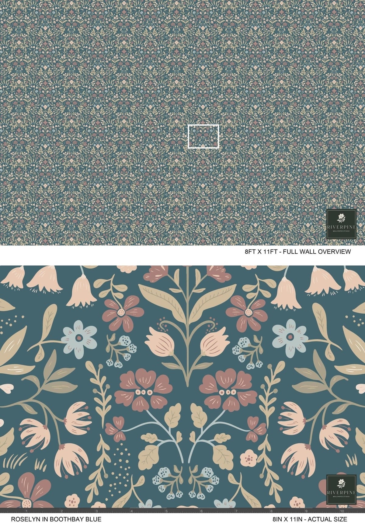 Roselyn in Boothbay Blue
