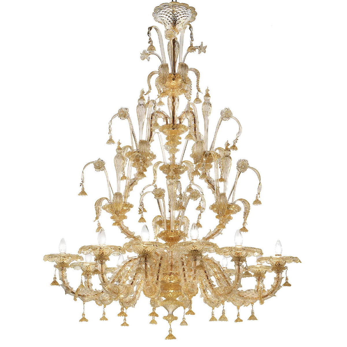 Statua Chandelier Murano Crystal