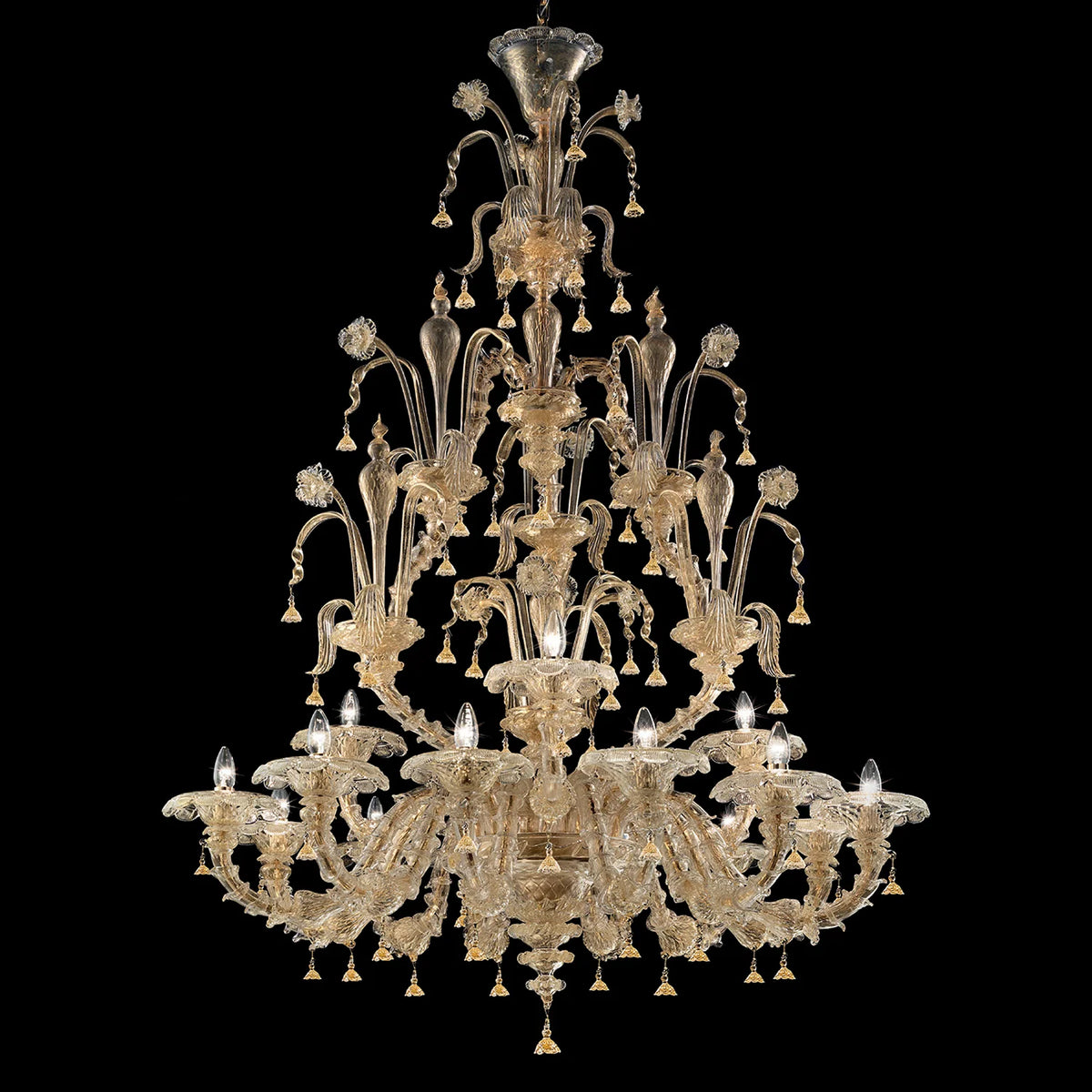 Statua Chandelier Murano Crystal