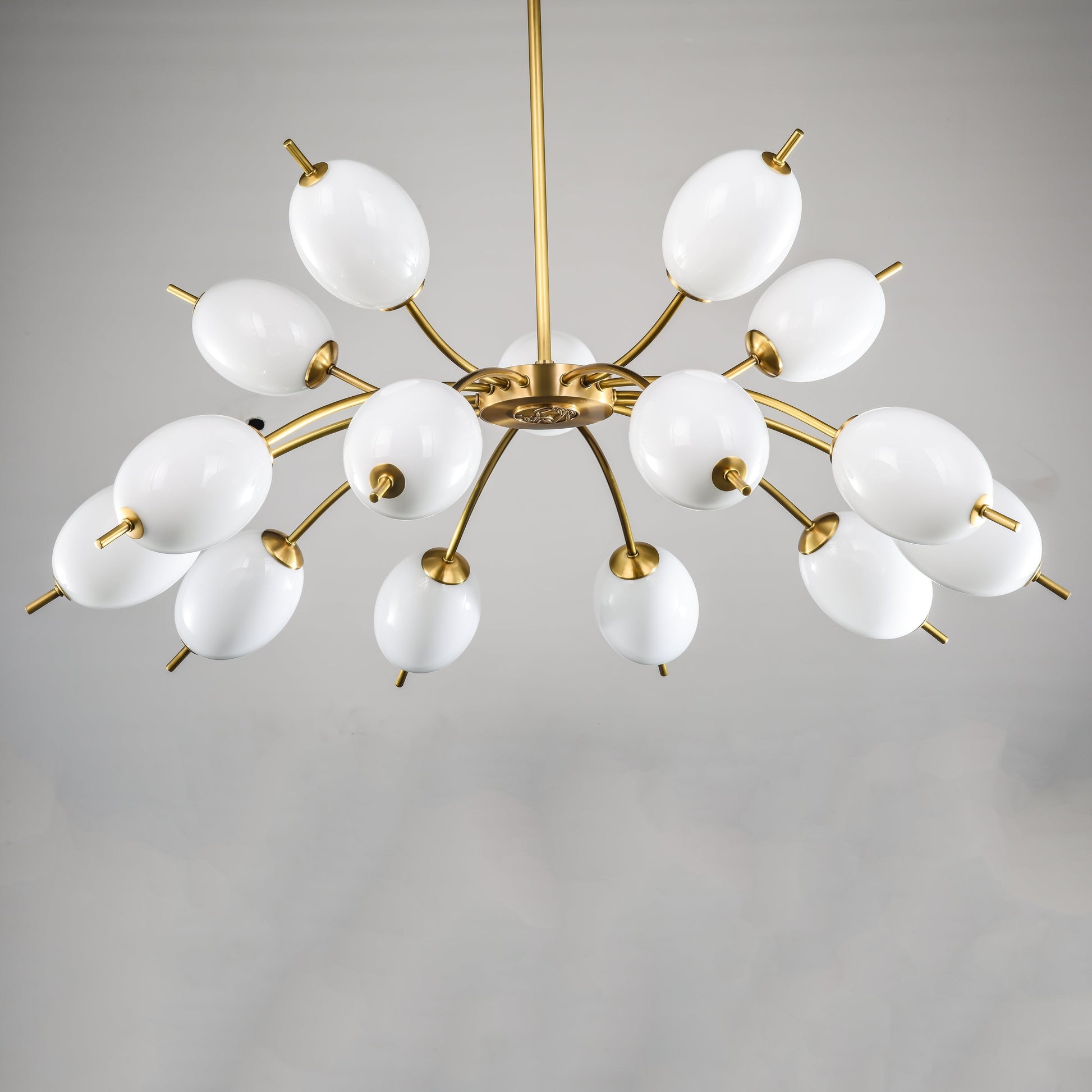 Anthony Branching Glass Globe Chandelier - Italian Concept - 