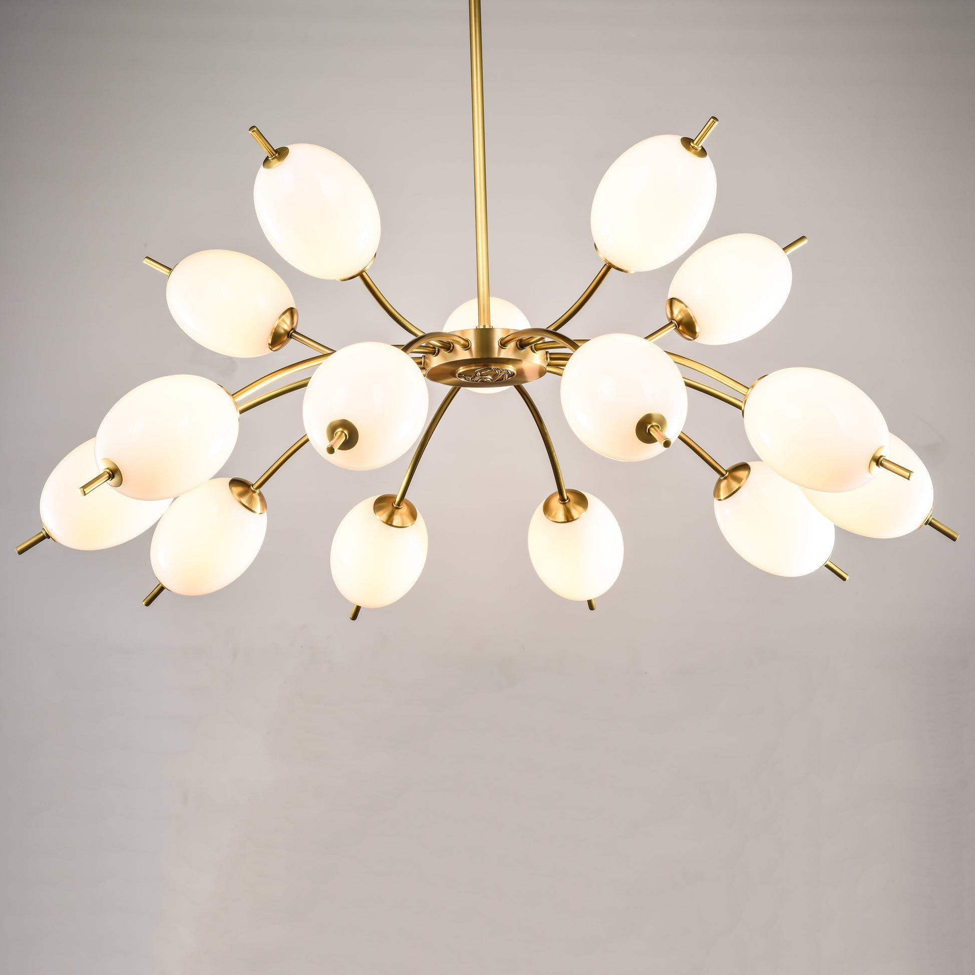 Anthony Branching Glass Globe Chandelier - Italian Concept - 