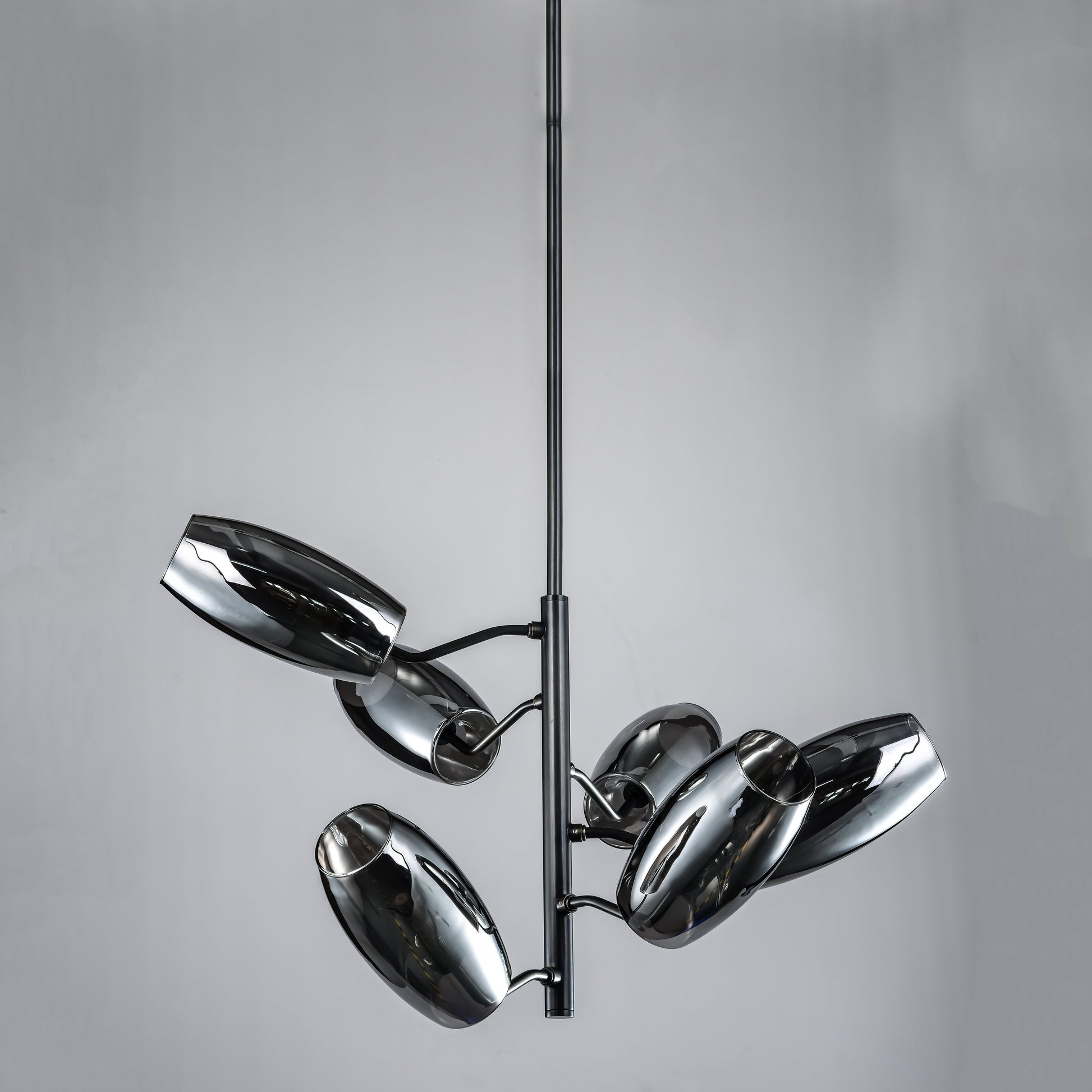 Amira Spiral Branching Glass Globe Chandelier - Italian Concept - 