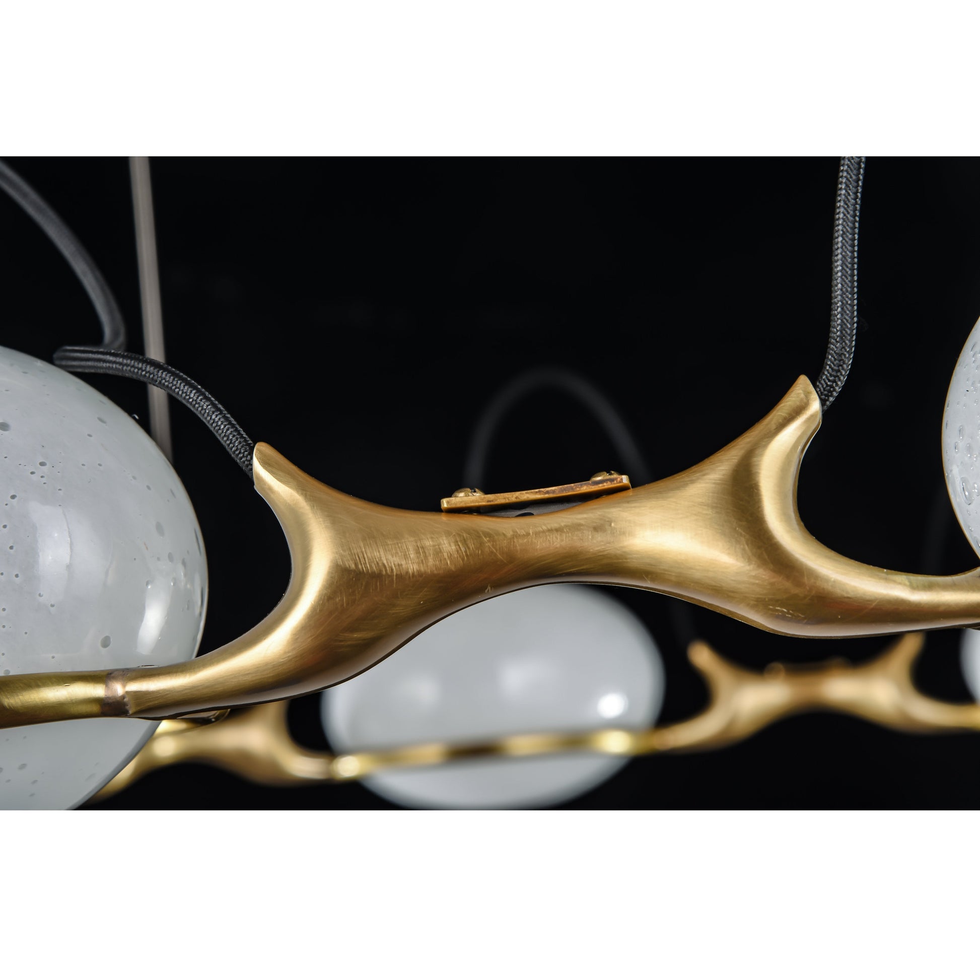 Axel Branching Glass Globe Chandelier - Italian Concept - 
