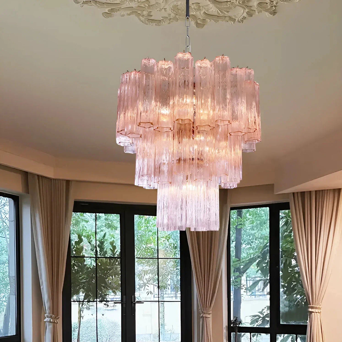 Zendaya Murano Glass Chandelier